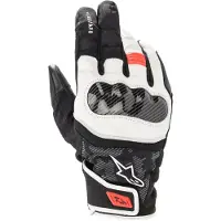 Alpinestars Guanti SMX Z Drystar Black White Red Fluo