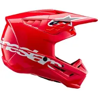 Alpinestars Casco S-M5 Corp ECE 22.06 Bright Red Glossy, Taglia: XL