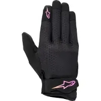 Alpinestars Guanti Stated Black Yellow Pink, Taglia: M