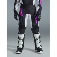 Alpinestars Pantaloni Fluid Grid Ragazzo 2026 Black Light Gray Purple, Taglia: 24