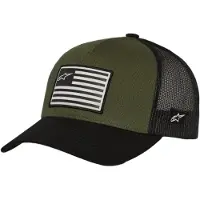 Alpinestars Cappello Flag Snapback Military Blk, Taglia: One Size