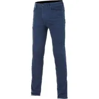 Alpinestars Jeans Da Moto Cerium Tech Stretch Rinse Blue, Taglia: 36