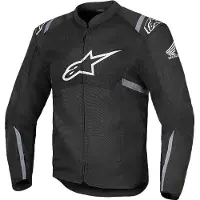 Alpinestars Giacca Honda T-SPS Air V2 Black Dark Gray Ice Gray