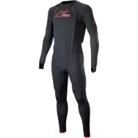 Alpinestars Intimo Tecnico Lungo per Sistema Tech-Air 10 Race Black Bright Red