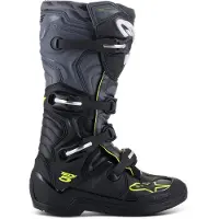 Alpinestars Stivali Tech 5 Black Cool Gray Yellow Fluo