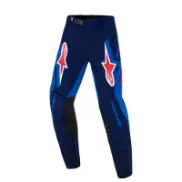 Alpinestars Pantaloni Supertech Vista Ragazzo 2026 Dark Navy Hot Coral Cobalt