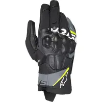 Alpinestars Guanti Corozal V3 Drystar Black Deep Gray Yellow Fluo, Taglia: XL