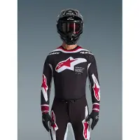 Alpinestars Maglia Supertech AFD Vista 2026 Black Red White