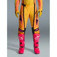 Alpinestars Pantaloni Techstar Nomur 2026 Orange Yellow Pink, Taglia: 34