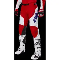 Alpinestars Pantaloni Racer Veil 2025 Bright Red White, Taglia: 30