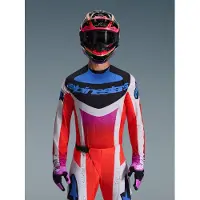 Alpinestars Maglia Techstar Knif 2026 Light Gray Orange Fluo Black, Taglia: XL
