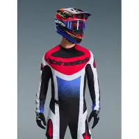 Alpinestars Maglia Techstar Knif 2026 Black White Red