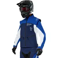 Alpinestars Giacca Softshell Lite-Dura Navy Bright Blue White, Taglia: XL