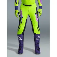 Alpinestars Pantaloni Supertech Vista 2026 Yellow Purple Black, Taglia: 30