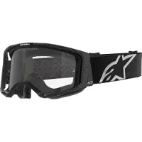 Alpinestars Maschere Vision 8 Corp Black Clear, Taglia: One Size