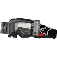 Alpinestars Maschere Vision 5 Corp Roll Off Black Clear Roll Off, Taglia: One Size