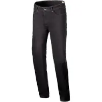Alpinestars Pantaloni Jeans Stretch Cult-8 Black Rinse, Taglia: 40