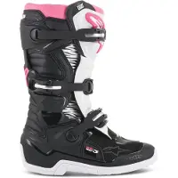 Alpinestars Stivali Stella Tech 3 Black White Pink