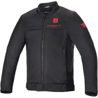 Alpinestars Giacca Honda Luc V2 Air Black Red, Taglia: M
