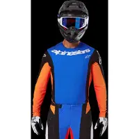 Alpinestars Maglia Techstar Melt 2025 Orange Blue