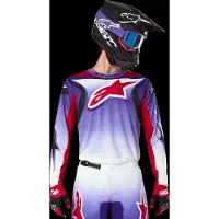 Alpinestars Maglia Fluid Wurx 2025 Purple Bright Red, Taglia: XXL