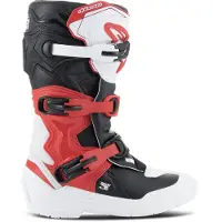 Alpinestars Stivali Tech 3S Ragazzo White Black Bright Red