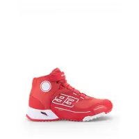 Alpinestars Scarpe Da Moto MM93 CR-X Drystar Bright Red White, Taglia: 7