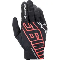 Alpinestars Guanti Aragon Black Bright Red, Taglia: XXL