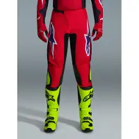 Alpinestars Pantaloni Fluid Grid 2026 Red Black Purple, Taglia: 38