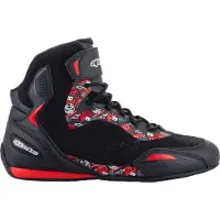 Alpinestars Scarpe FQ20 Faster-3 Rideknit Black Bright Red, Taglia: 10