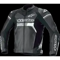 Alpinestars Giacca In Pelle GP Force Black, Taglia: 48