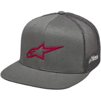 Alpinestars Cappello 3D Ageless Grey Red, Taglia: One Size