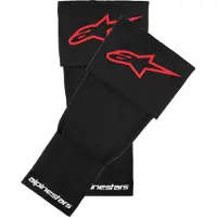 Alpinestars Manicotto Per Tutore Ginocchio RK-S Black Red White, Taglia: One Size