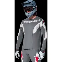 Alpinestars Maglia A-Supra Race Dark Gray, Taglia: XXL