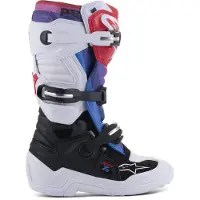 Alpinestars Stivali Tech 7S Ragazzo White Black Rainbow