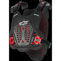 Alpinestars Protezione Torace A-5 Plasma Black Red White, Taglia: M/L