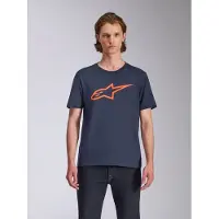 Alpinestars Maglietta Ageless 2.0 CSF Navy Orange, Taglia: XL
