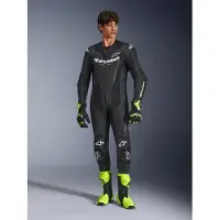 Alpinestars Tuta In Pelle GP Force V2 1 Pezzo Black, Taglia: 46