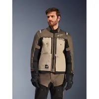Alpinestars Giacca Cusco Drystar Walnut Aluminum Black