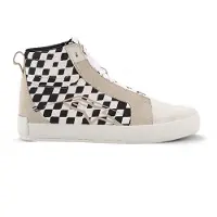 Alpinestars Scarpe Da Moto Ride-63 Canvas White Black Chess