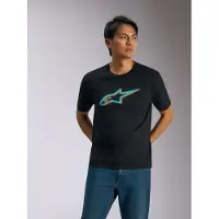 Alpinestars Maglietta Ageless Shadow CSF Black Turquoise