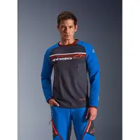 Alpinestars Maglia Maxdura Dual Deep Gray Royal Blue