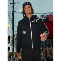 Alpinestars Felpa Con Cappuccio Transverse Black