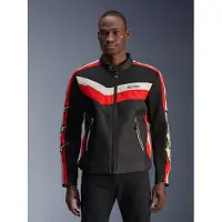 Alpinestars Giacca T-Dyno Air Black Bright Red Ecru, Taglia: XXL