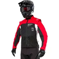 Alpinestars Giacca Pro-Dura Black Bright Red White, Taglia: XL