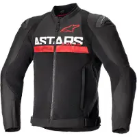 Alpinestars Giacca SMX Air Black Bright Red, Taglia: XL