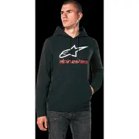 Alpinestars Felpa Con Cappuccio Always V3 Black White Red