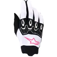 Alpinestars Guanti Stella Full Bore V2 2026 White Pink Fluo Black, Taglia: XL