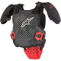 Alpinestars Protezione Torace A-5 S Ragazzo Black White Red, Taglia: S/M