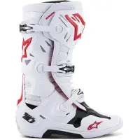Alpinestars Stivali Tech 10 Supervented White Bright Red